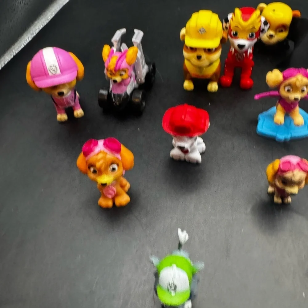 Paw Patrol Lot Of Sixteen Figures And Vehicles; Marshall, Skye, Rubble, Rocky - Picture 9 of 11